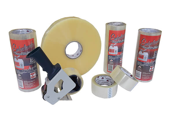 kit Fita Adesiva Larga Cristal